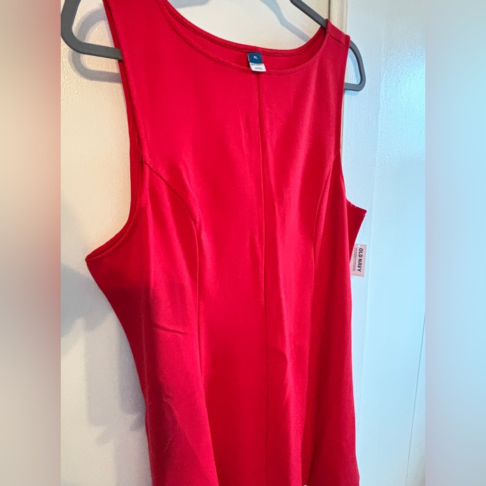 NWT Red Sleeveless Dress size XL
